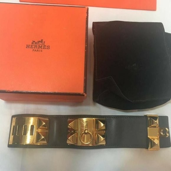 Hermes Collier De Chien Bracelet Gold Hardware - Picture 6 of 11